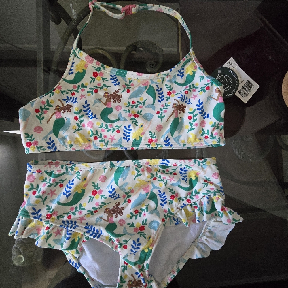 NWT MIni Boden Two Piece Swimsuit